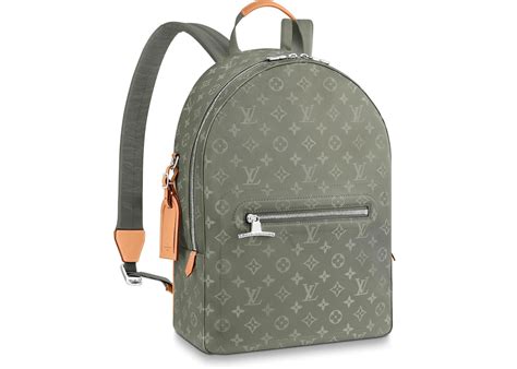 louis vuitton backpack titanium monogram pm grey